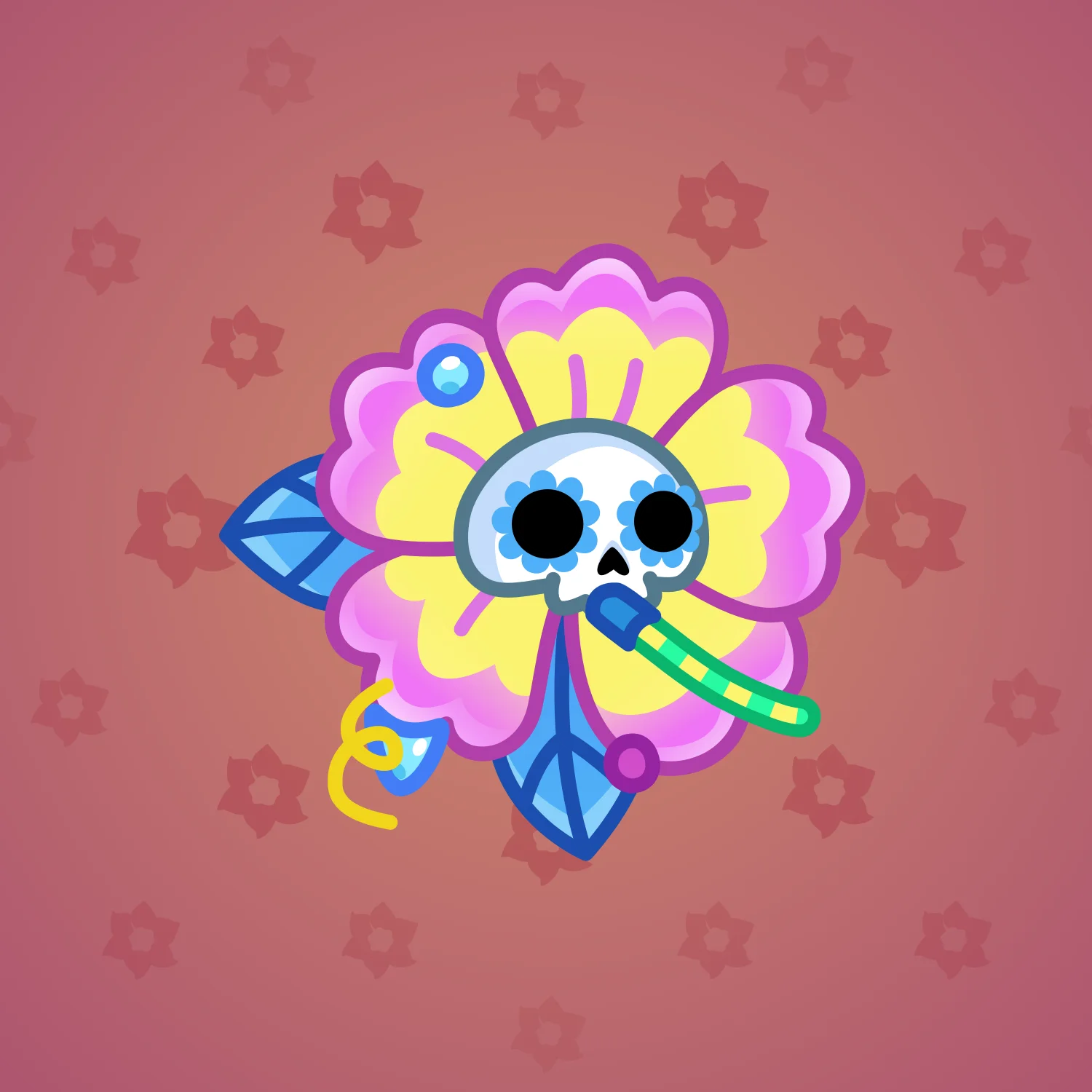 Skull Flower #2